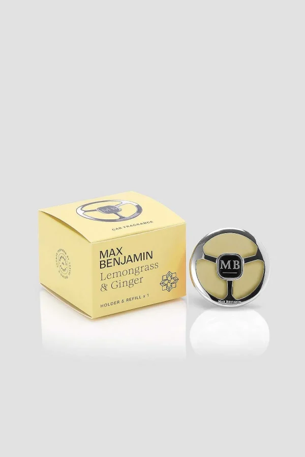 Max Benjamin Lemongrass And Ginger Car Fragrance Dispenser* Homeware
