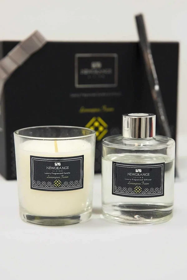 Newgrange Living Lemongrass Candle And Diffuser Set* Homeware