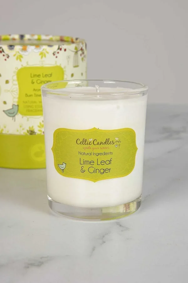 Celtic Candles Lime Leaf And Ginger Aromapot Round Tumbler 20Cl* Homeware