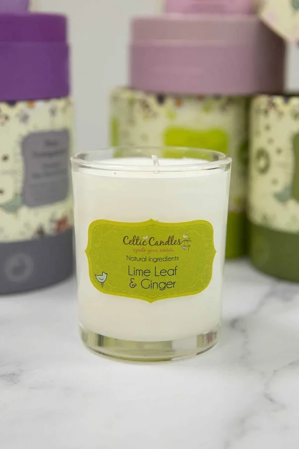 Celtic Candles Lime Leaf And Ginger Aromapot Round Tumbler 20Cl* Homeware