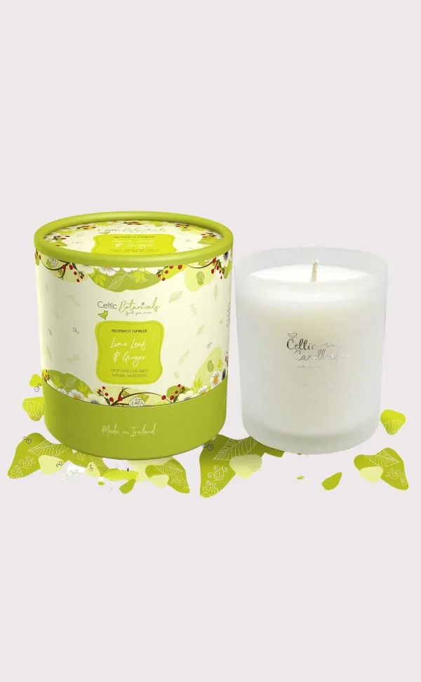 Celtic Candles Lime Leaf And Ginger Aromapot Round Tumbler 20Cl* Homeware