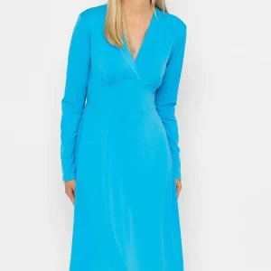 Pala D'oro Lisa Blue Midi Dress*Women Dresses & Jumpsuits