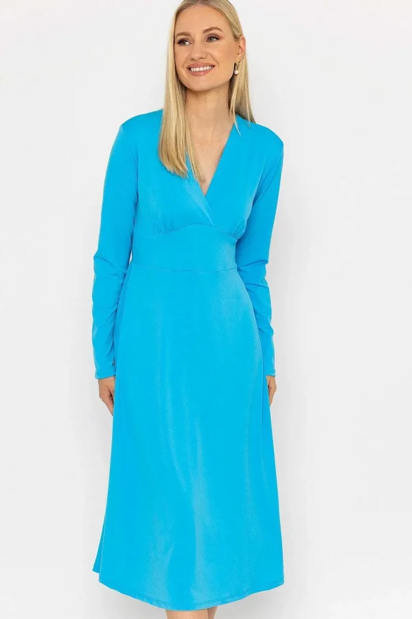 Pala D'oro Lisa Blue Midi Dress*Women Dresses & Jumpsuits