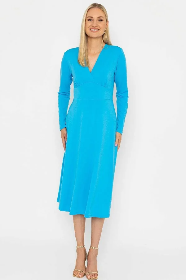Pala D'oro Lisa Blue Midi Dress*Women Dresses & Jumpsuits