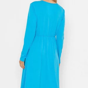 Pala D'oro Lisa Blue Midi Dress*Women Dresses & Jumpsuits