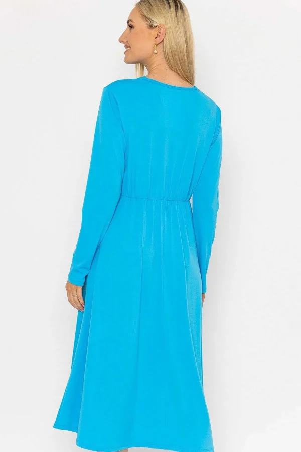 Pala D'oro Lisa Blue Midi Dress*Women Dresses & Jumpsuits
