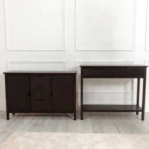 Carraig Donn HOME Lisbon Dark Wood Console Table* Homeware