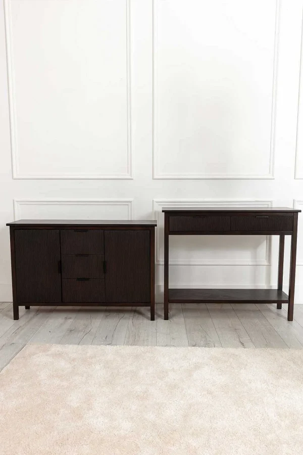 Carraig Donn HOME Lisbon Dark Wood Console Table* Homeware