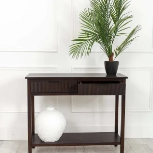 Carraig Donn HOME Lisbon Dark Wood Console Table* Homeware