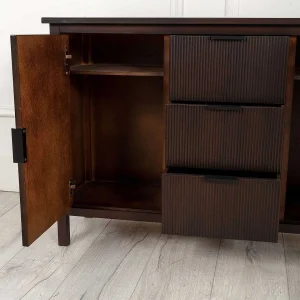 Carraig Donn HOME Lisbon Dark Wood Sideboard* Homeware