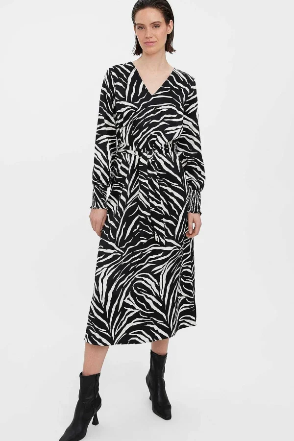 Vero Moda Liva Dress In Animal Print*Women Dresses & Jumpsuits