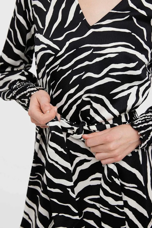 Vero Moda Liva Dress In Animal Print*Women Dresses & Jumpsuits