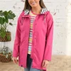 Lighthouse Long Beachcomber Jacket In Pink*Women Coats & Jackets