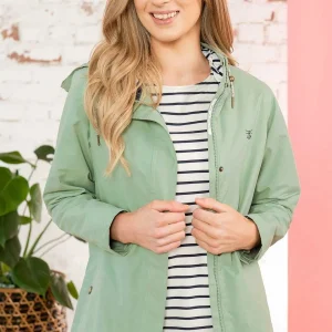 Lighthouse Long Beachcomber Jacket In Pistachio*Women Coats & Jackets