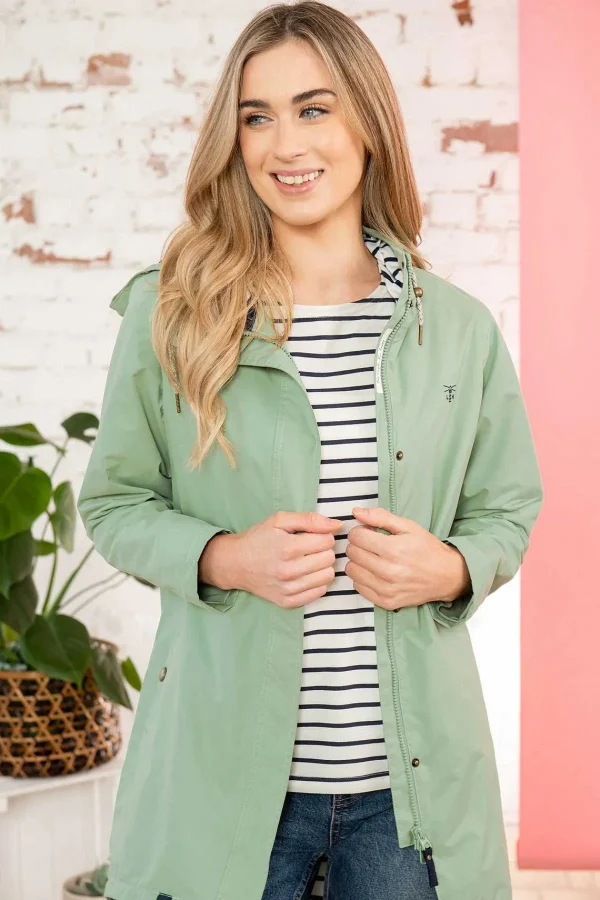 Lighthouse Long Beachcomber Jacket In Pistachio*Women Coats & Jackets