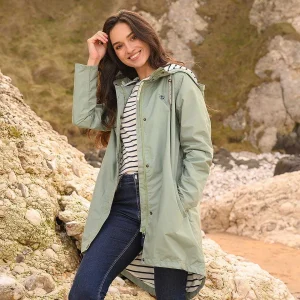Lighthouse Long Beachcomber Jacket In Pistachio*Women Coats & Jackets