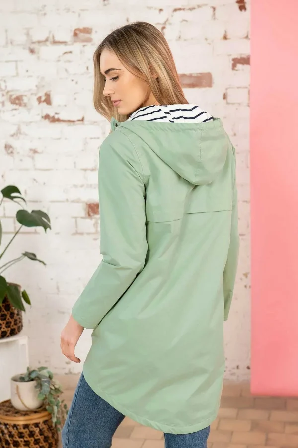 Lighthouse Long Beachcomber Jacket In Pistachio*Women Coats & Jackets