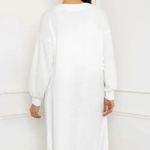 Pala D'oro Long Cardgian In White*Women Jumpers & Cardigans