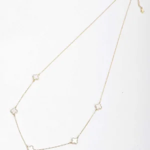 Joularie Long Chain Gold Tone Finish Necklace* Boxed Gifts