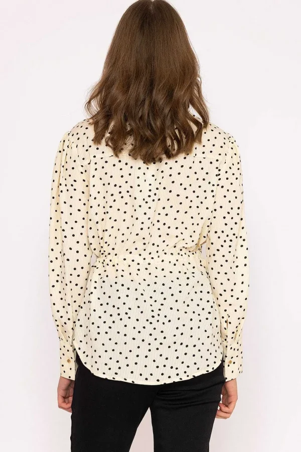 Rowen Avenue Longline Tie Shirt In Mono*Women Tops & Blouses
