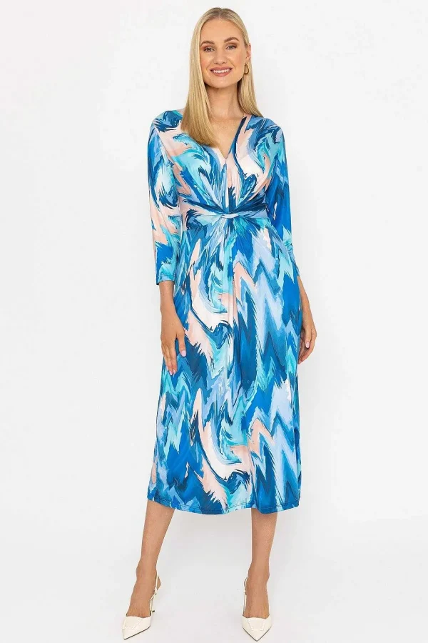 Pala D'oro Louisa Midi Dress In Blue*Women Dresses & Jumpsuits