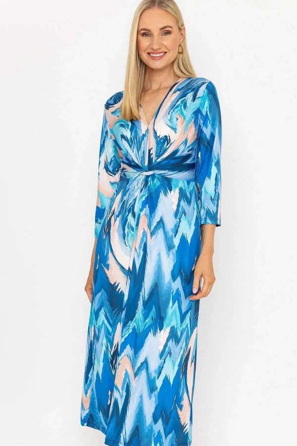 Pala D'oro Louisa Midi Dress In Blue*Women Dresses & Jumpsuits