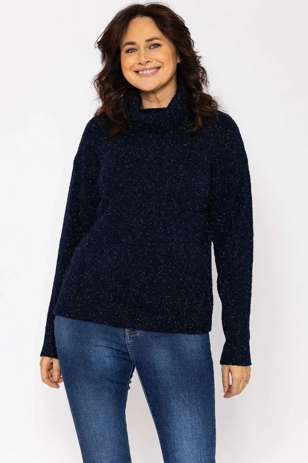 Voulez Vous Lurex Knit In Navy*Women Jumpers & Cardigans