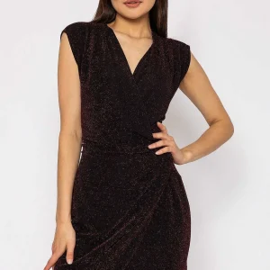 J'aime la Vie Lurex Tammy Dress In Red*Women Dresses & Jumpsuits