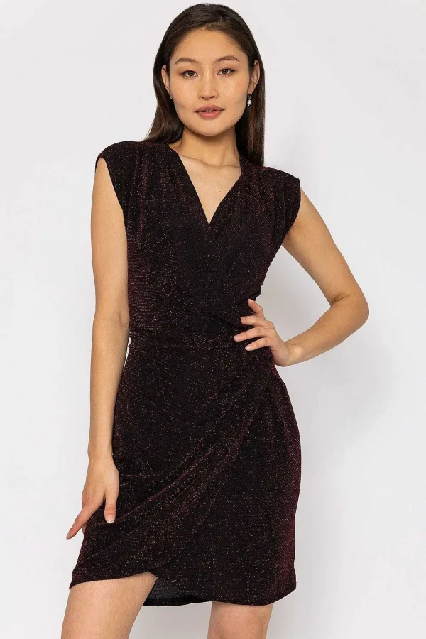 J'aime la Vie Lurex Tammy Dress In Red*Women Dresses & Jumpsuits