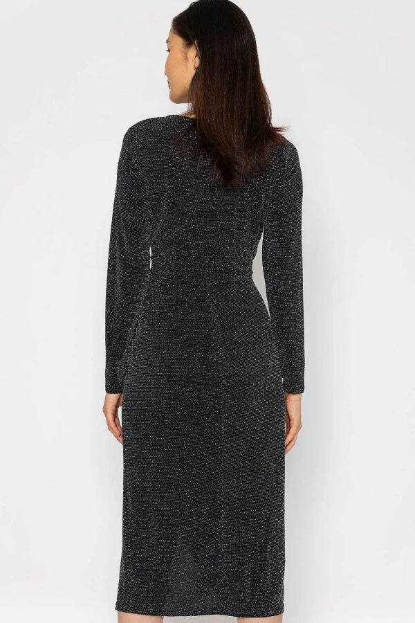 J'aime la Vie Lurex Taylor Dress In Black*Women Dresses & Jumpsuits
