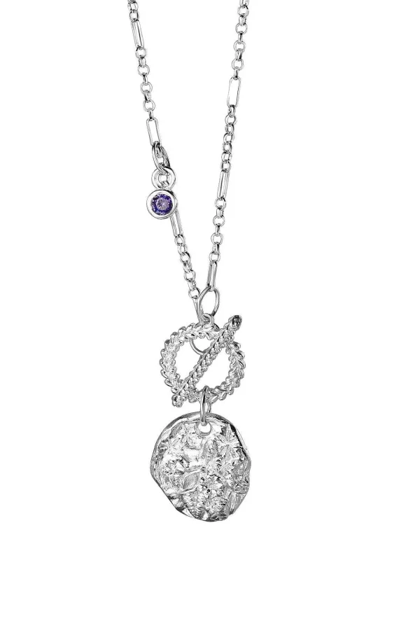 Newbridge Silverware Jewellery Magical Garden T-Bar Pendant* Boxed Gifts
