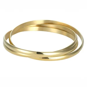Knight & Day Marina Gold Bangle Bracelet*Women As Seen On Social