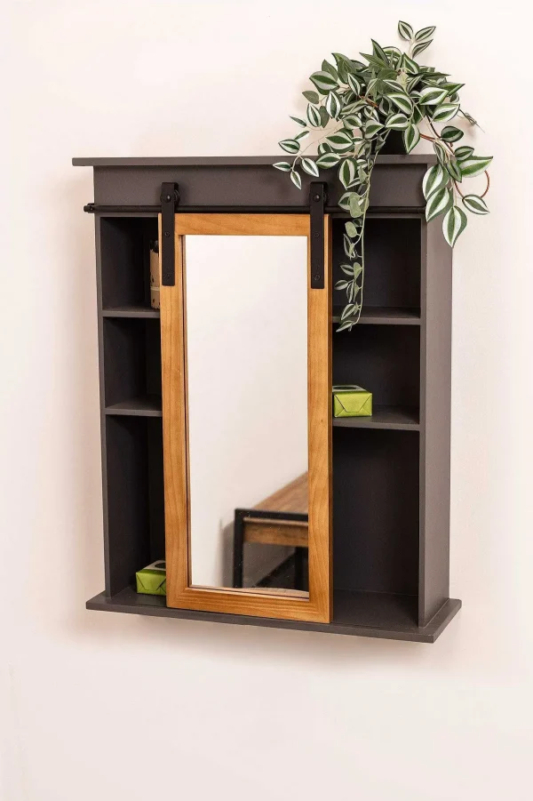 Carraig Donn HOME Marina Grey Bathroom Wall Cabinet* Homeware
