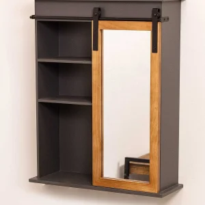 Carraig Donn HOME Marina Grey Bathroom Wall Cabinet* Homeware