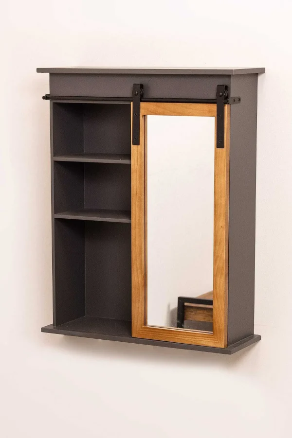 Carraig Donn HOME Marina Grey Bathroom Wall Cabinet* Homeware