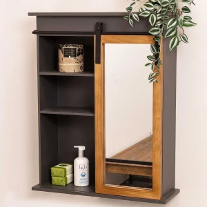 Carraig Donn HOME Marina Grey Bathroom Wall Cabinet* Homeware