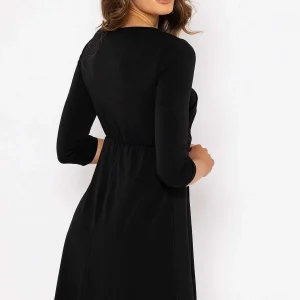 Pala D'oro Meghan Black Mini Dress* Sale Dresses
