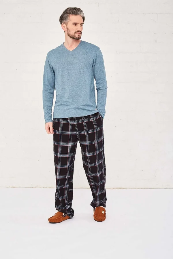 Portland Mens Luxury Loungewear Set In Aqua* Him