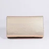 SOUL Accessories Metallic Flapover Clutch In Gold* Accessories