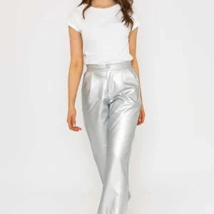 Oraije Metallic Trousers*Women Jeans & Trousers