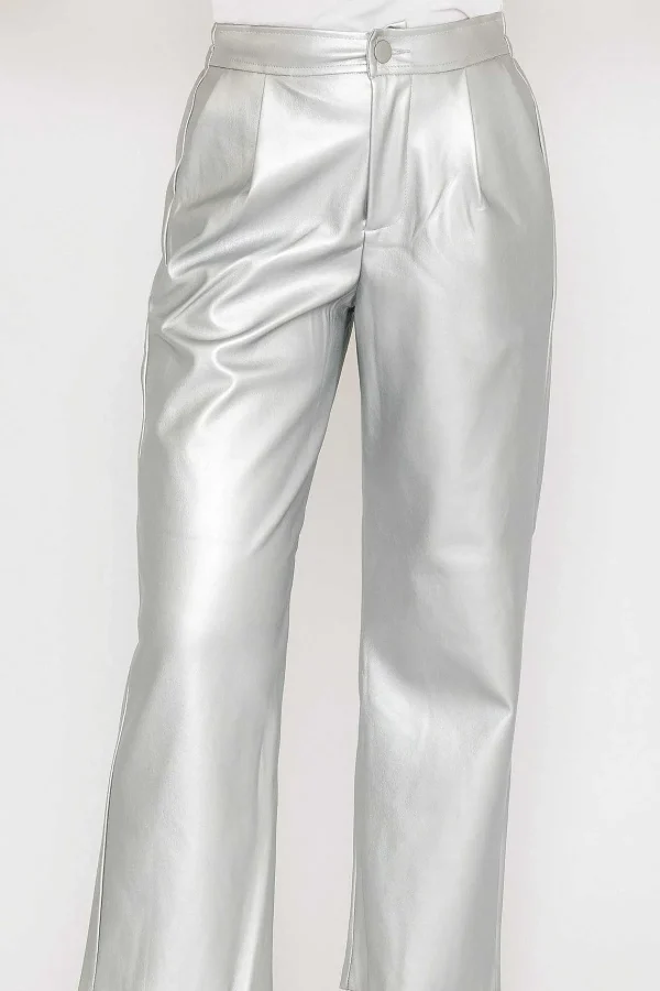 Oraije Metallic Trousers*Women Jeans & Trousers