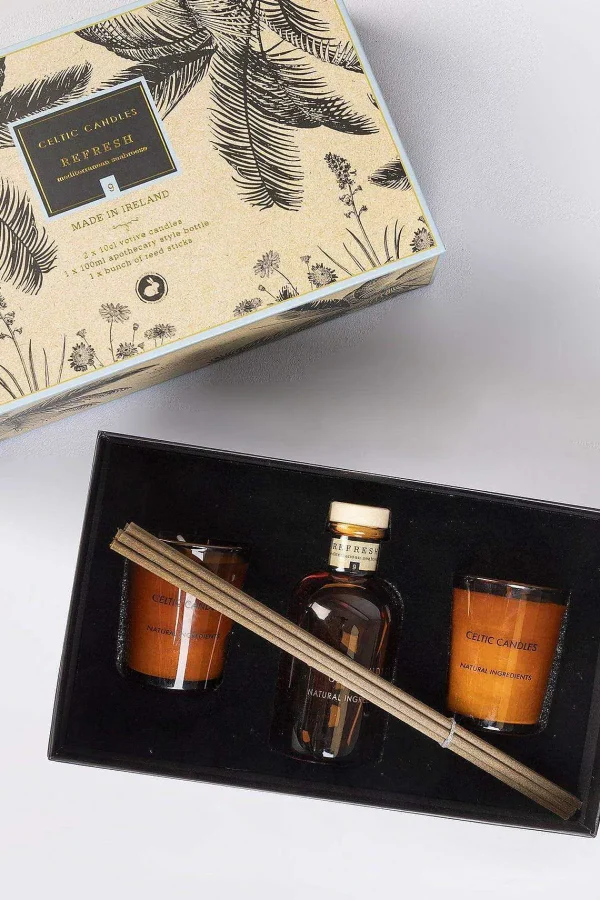 Celtic Candles Mini Gift Set Refresh* Homeware