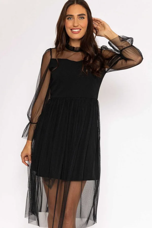 Pala D'oro Minnie Midi Dress In Black* Sale Dresses
