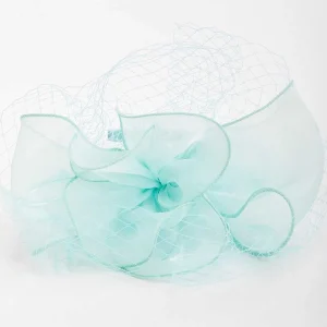 SOUL Accessories Mint Hairband Fascinator With Net & Feathers* Fascinators