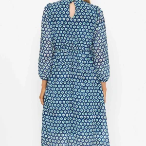 Pala D'oro Mollie Midi Dress In Navy Print*Women Dresses & Jumpsuits