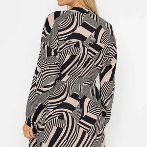 Pala D'oro Mono Collarless Shirt Dress*Women Dresses & Jumpsuits