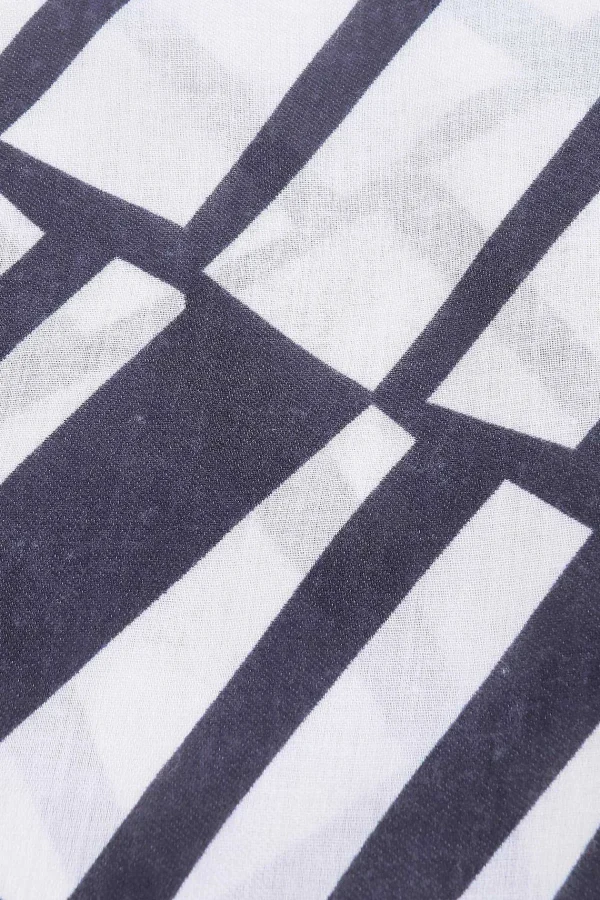SOUL Accessories Mono Print Scarf In Black* Accessories