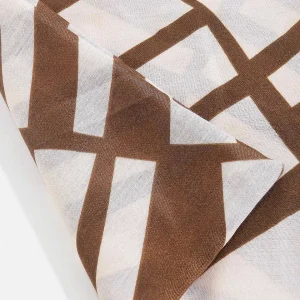 SOUL Accessories Mono Print Scarf In Brown* Accessories