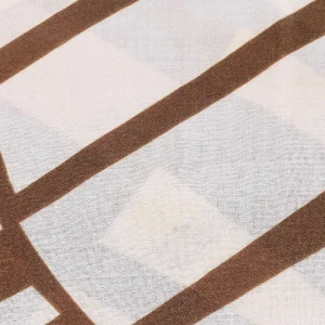 SOUL Accessories Mono Print Scarf In Brown* Accessories