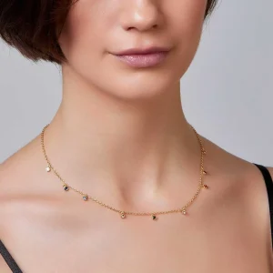 Knight & Day Multi Colour Drop Necklace* Jewellery
